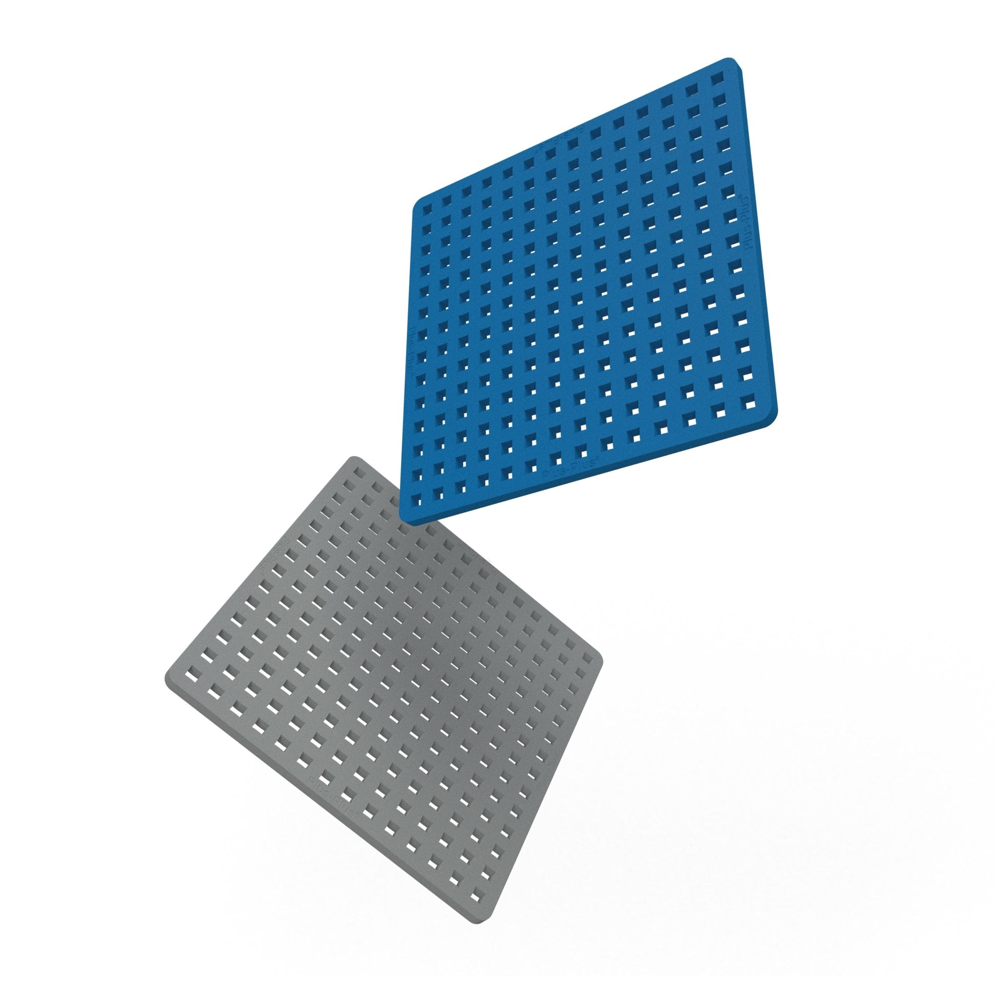 Baseplate Duo - Gray & Blue - SuperMom Headquarters