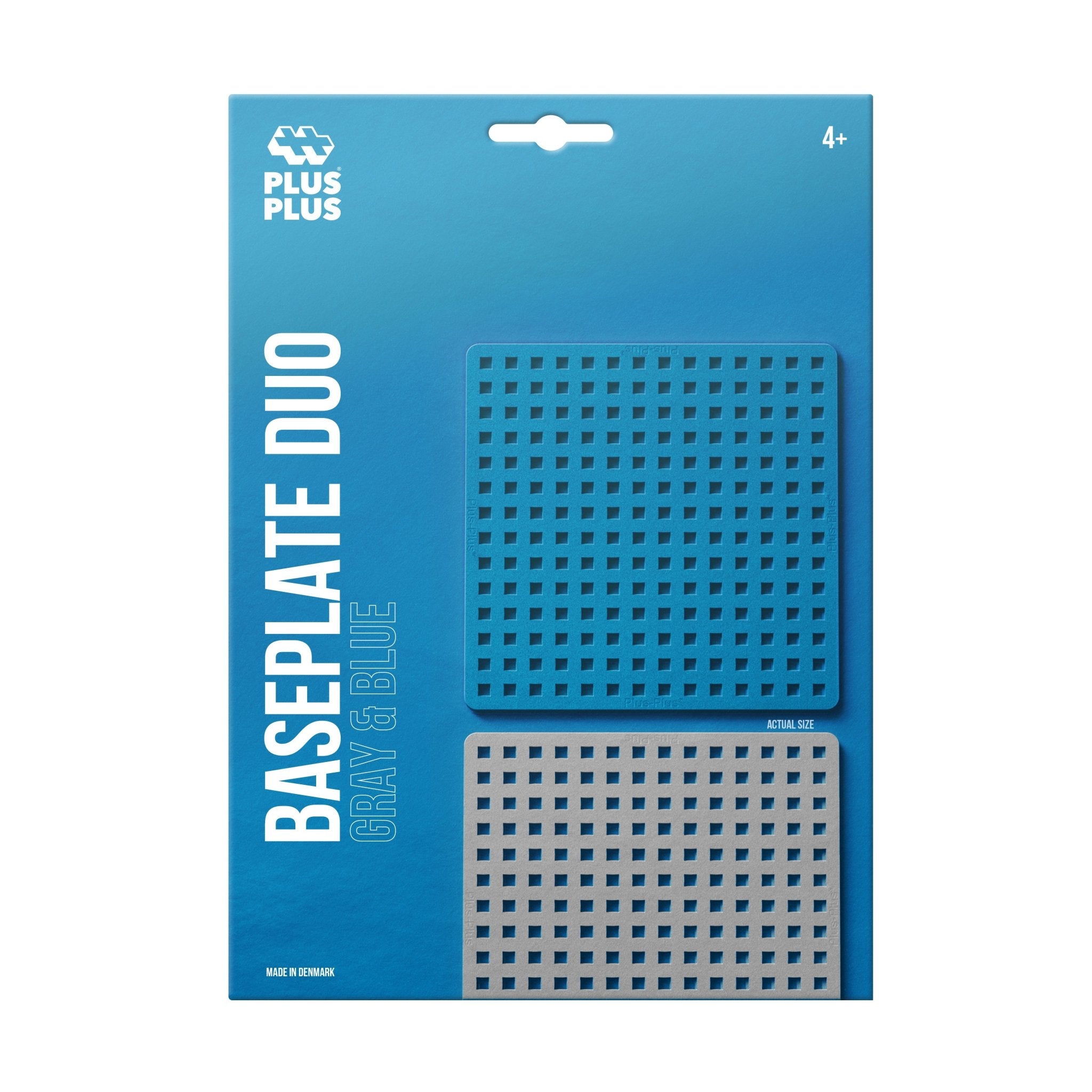 Baseplate Duo - Gray & Blue - SuperMom Headquarters