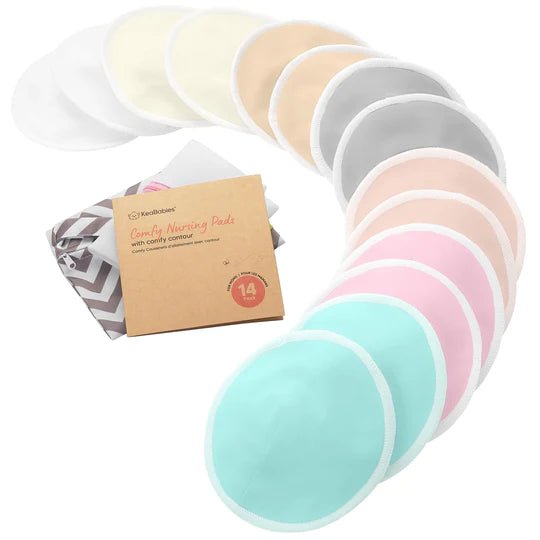 Comfy Nursing Pads (Pastel Touch) - SuperMom Headquarters