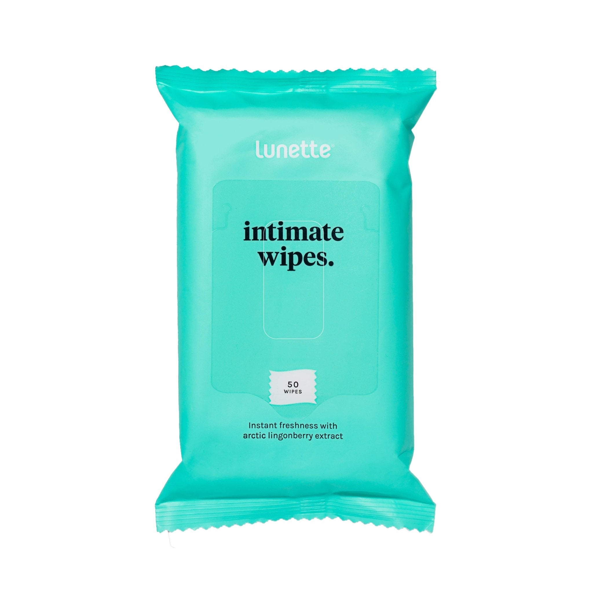 Lunette Biodegradable Intimate Wipes - SuperMom Headquarters