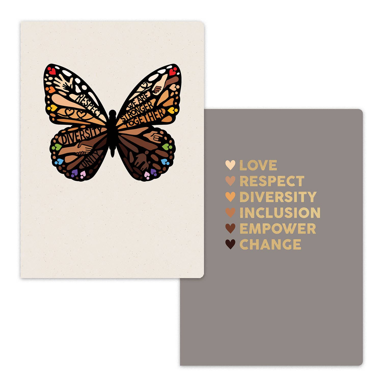 Shades of Beauty 2pk Notebooks - SuperMom Headquarters