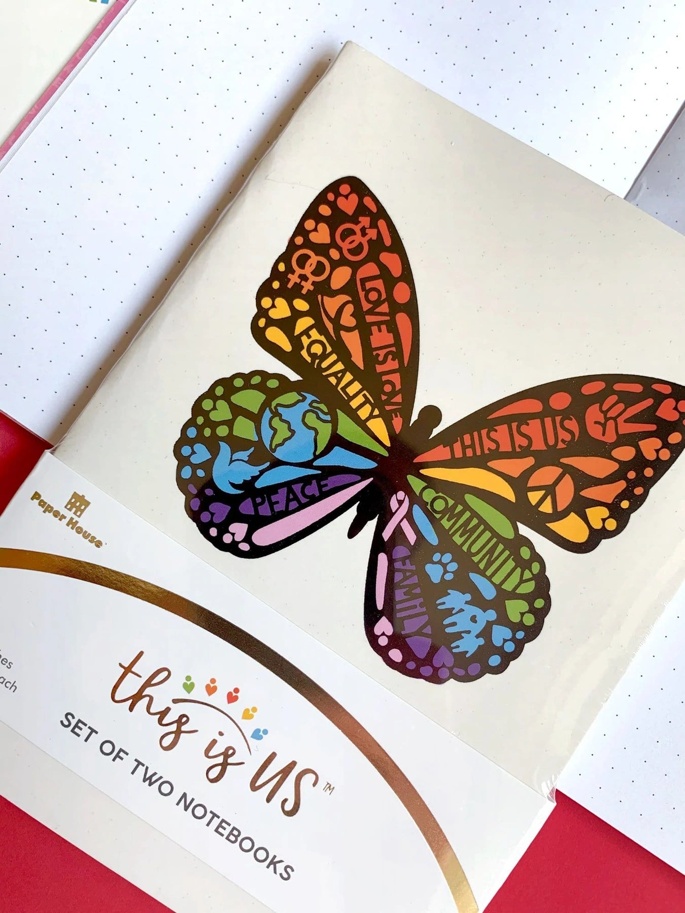 Shades of Love 2pk Notebooks - SuperMom Headquarters