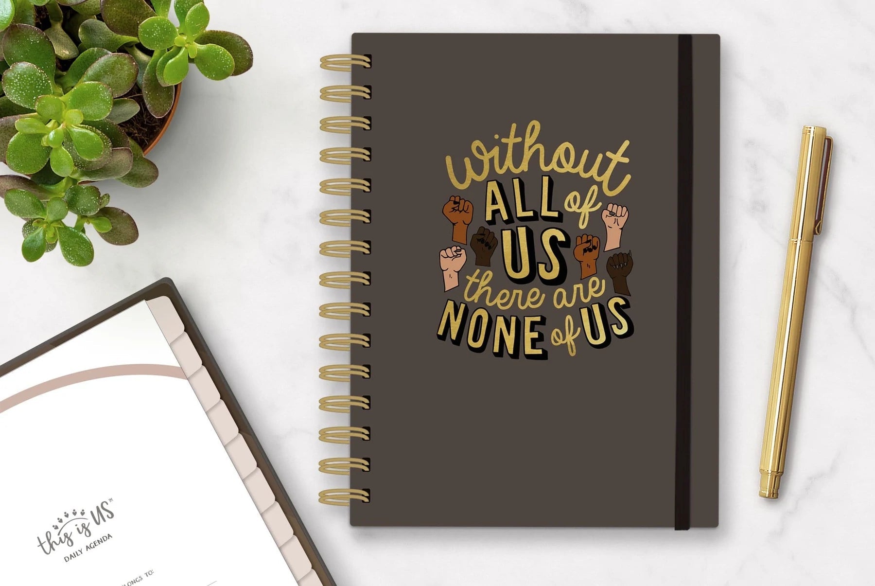 Without All of Us - 12 month undated planner organizer - SuperMom Headquarters