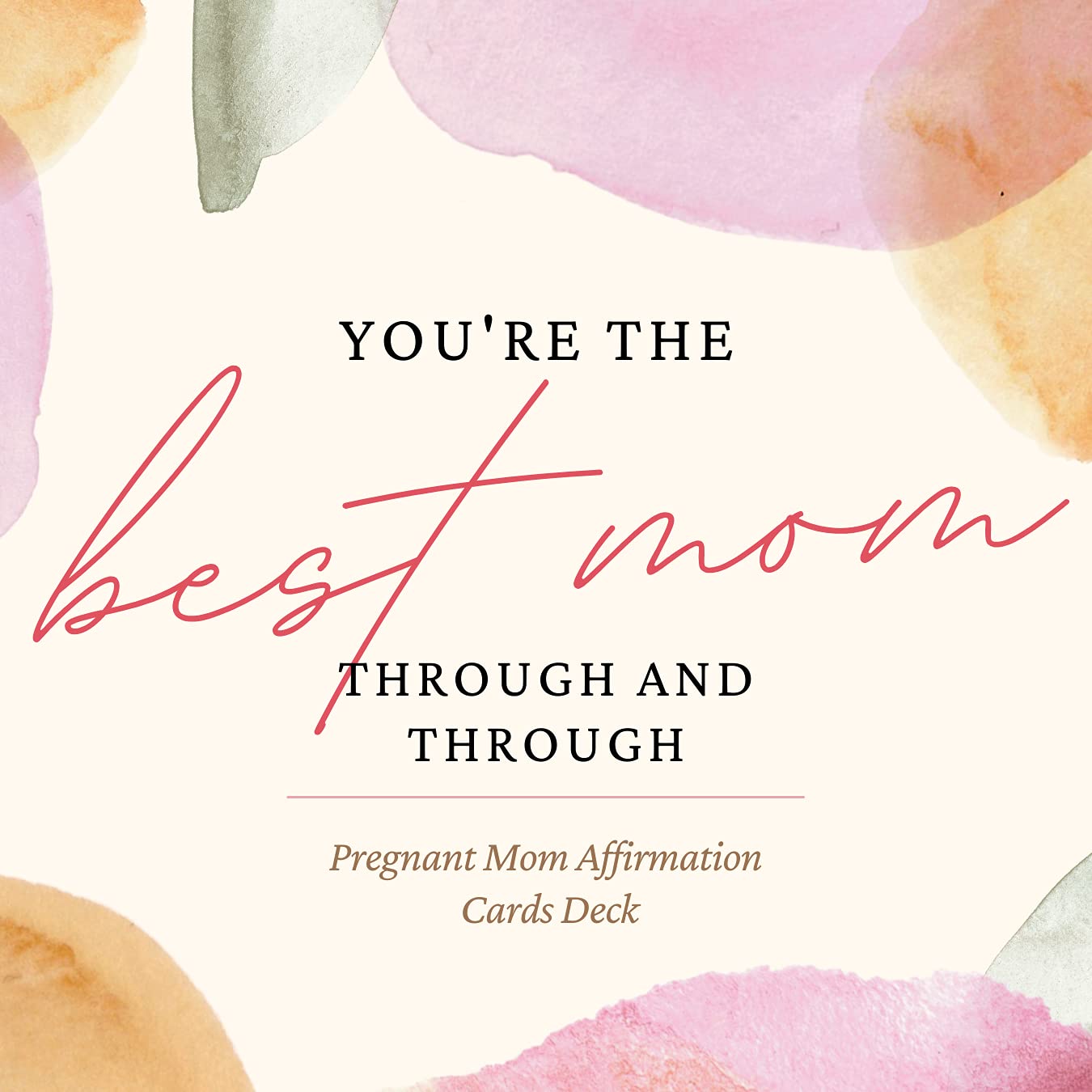 Affirmation Cards for Pregnant Moms - SuperMom Headquarters