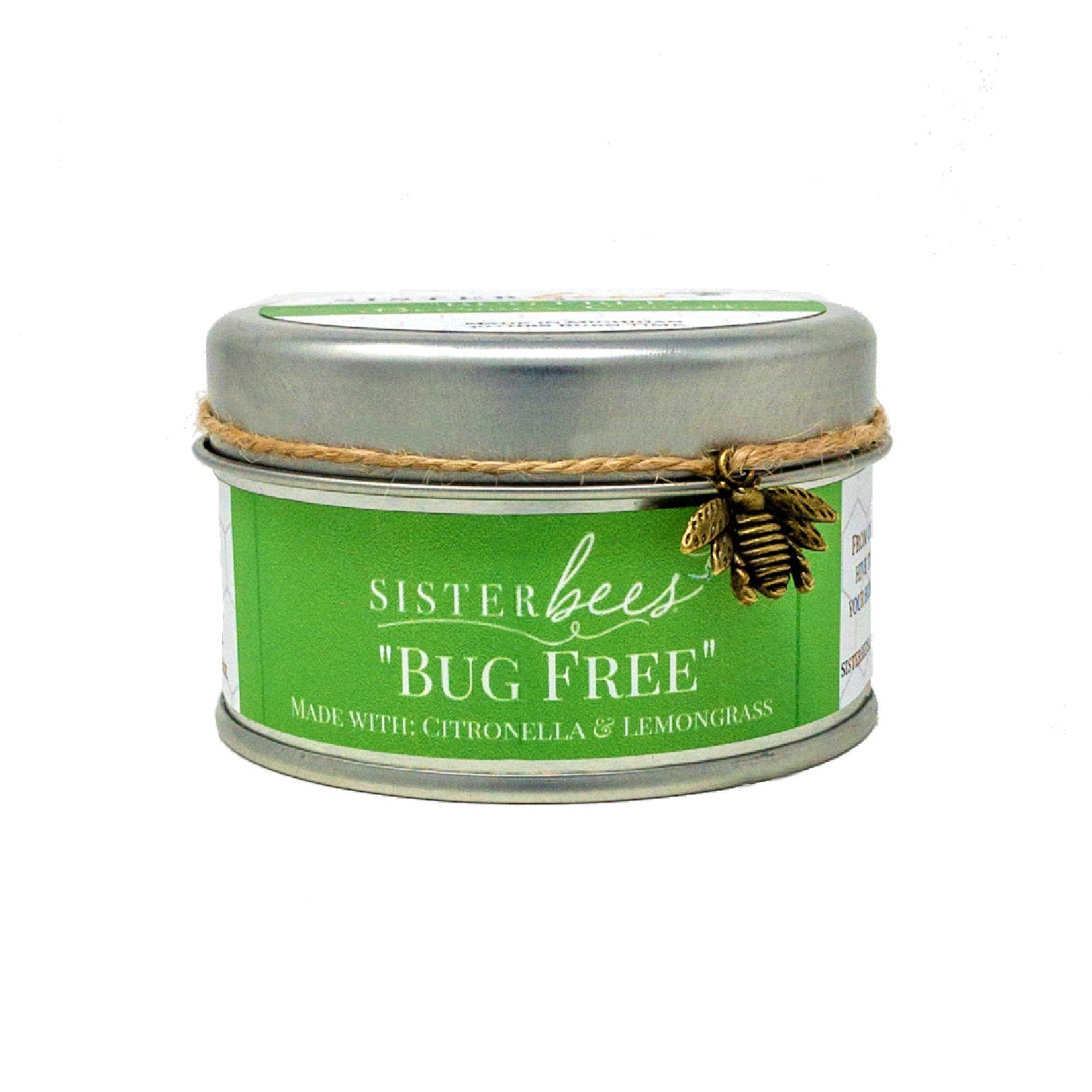 Beeswax Candle - Bug Free (with Citronella & Lemongrass) - SuperMom Headquarters