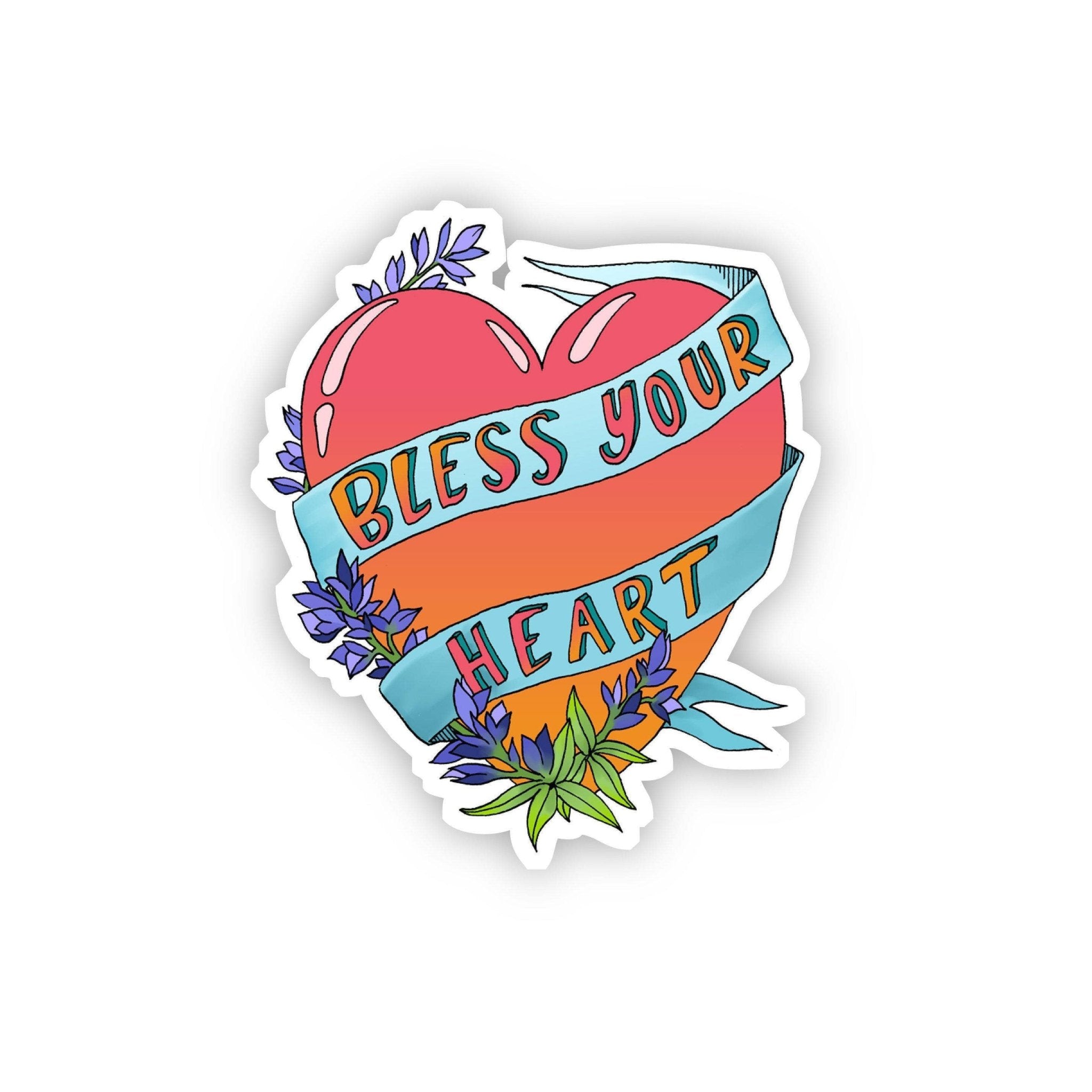 Bless Your Heart - Texas Sticker - SuperMom Headquarters