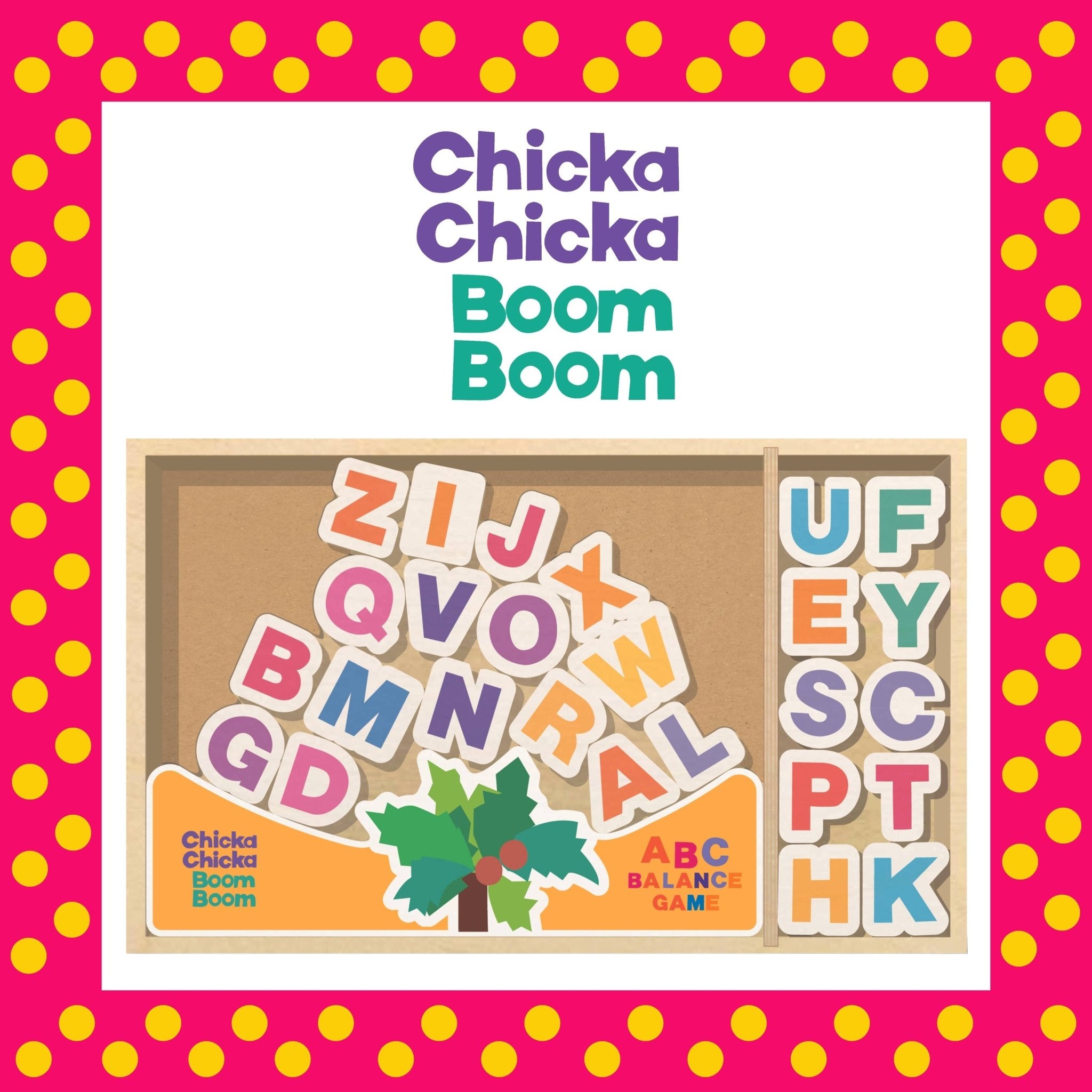 Chicka Chicka Boom Boom - ABC Balance Game - SuperMom Headquarters