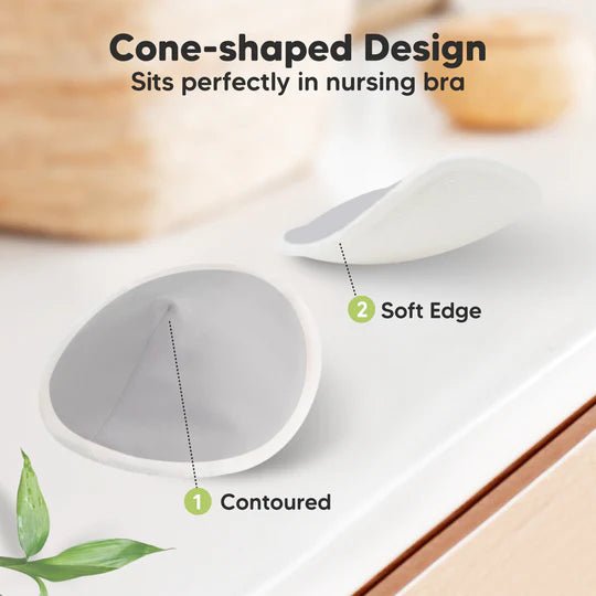 Comfy Organic Nursing Pads (Pastel Touch Lite) - SuperMom Headquarters
