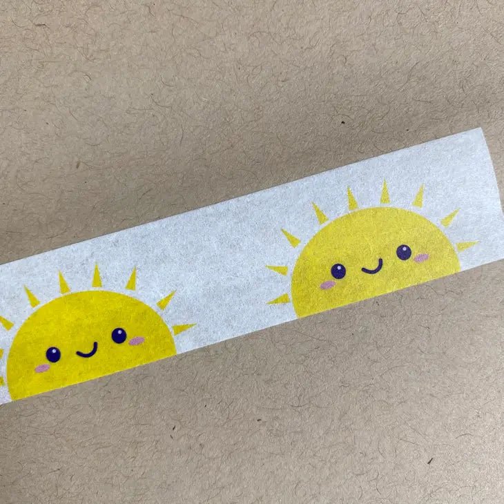 Cute Happy Sunshine Washi Tape - SuperMom Headquarters