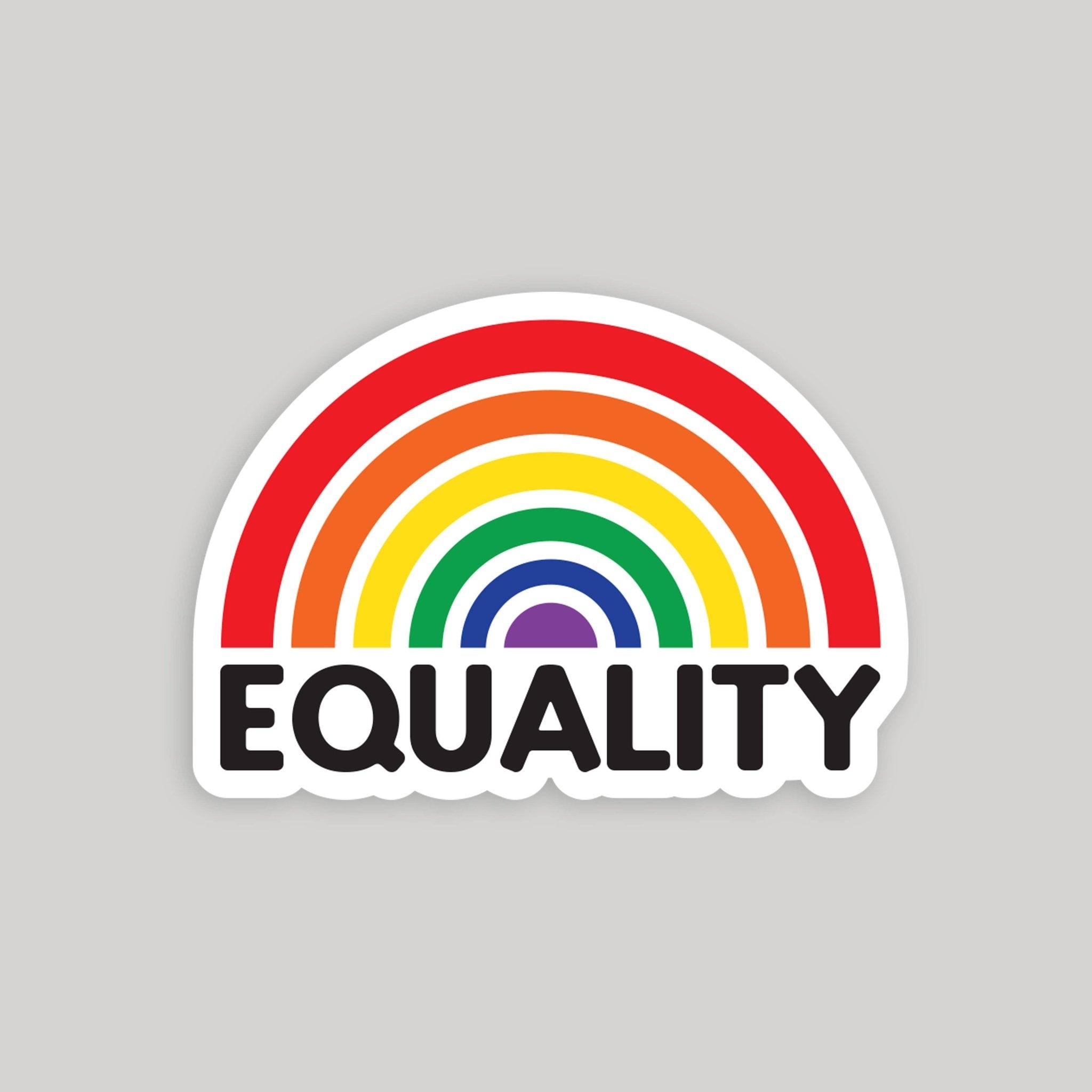 Equality Rainbow Sticker - SuperMom Headquarters
