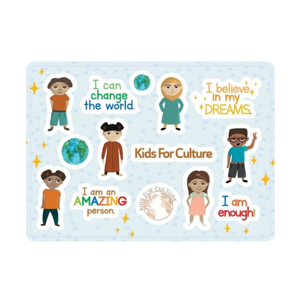 Kids for Culture Stickers - SuperMom Headquarters