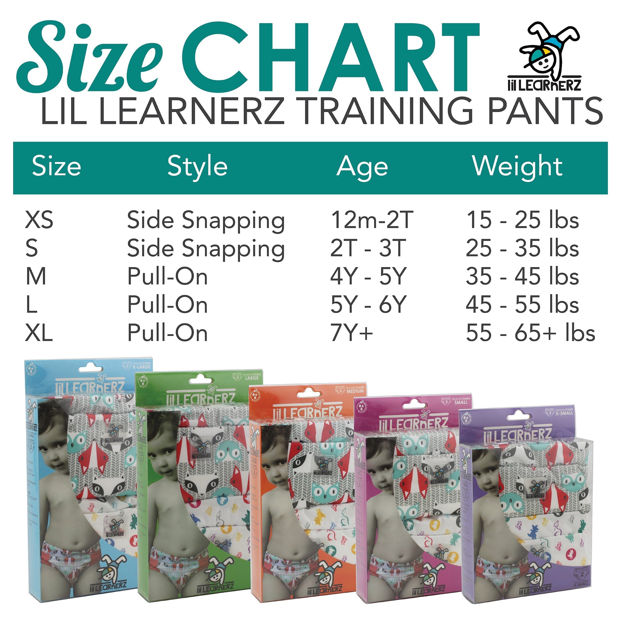 Lil Learnerz Training Pants Sets *FINAL SALE* - SuperMom Headquarters