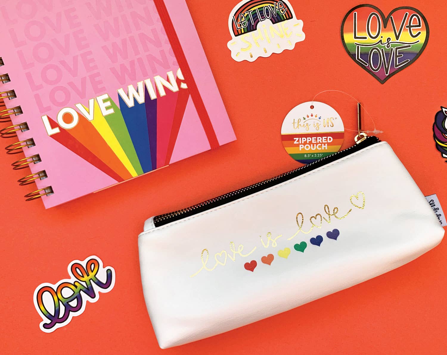 Love is Love Pouch - SuperMom Headquarters