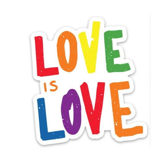 Love is Love Sticker - Lettering - SuperMom Headquarters