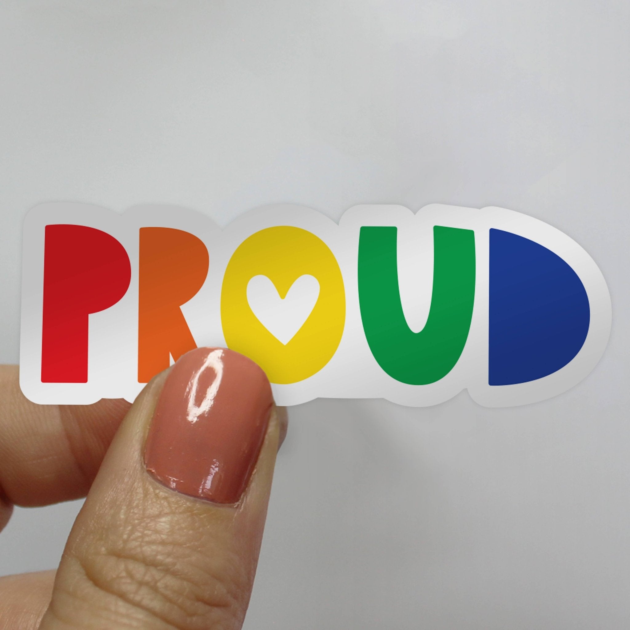 Proud Rainbow Sticker - SuperMom Headquarters