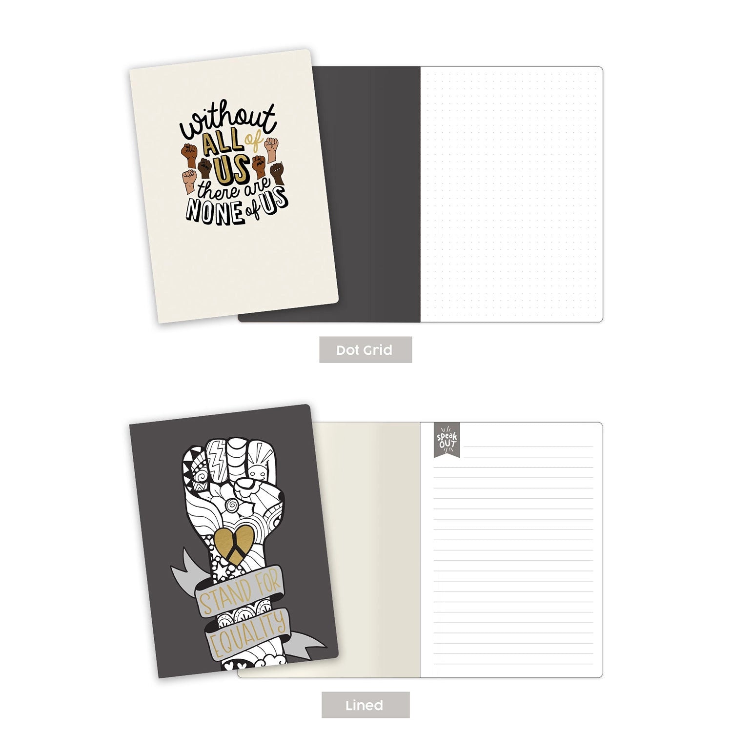 Stand For Equality 2pk Notebooks - SuperMom Headquarters