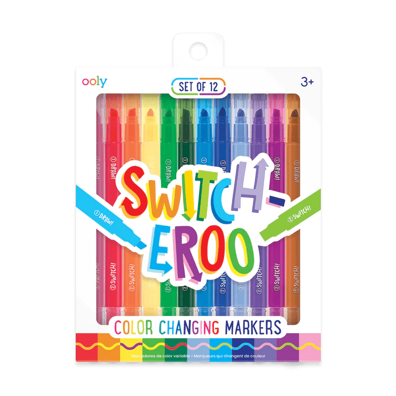 Switch-eroo! Color Changing Markers - SuperMom Headquarters
